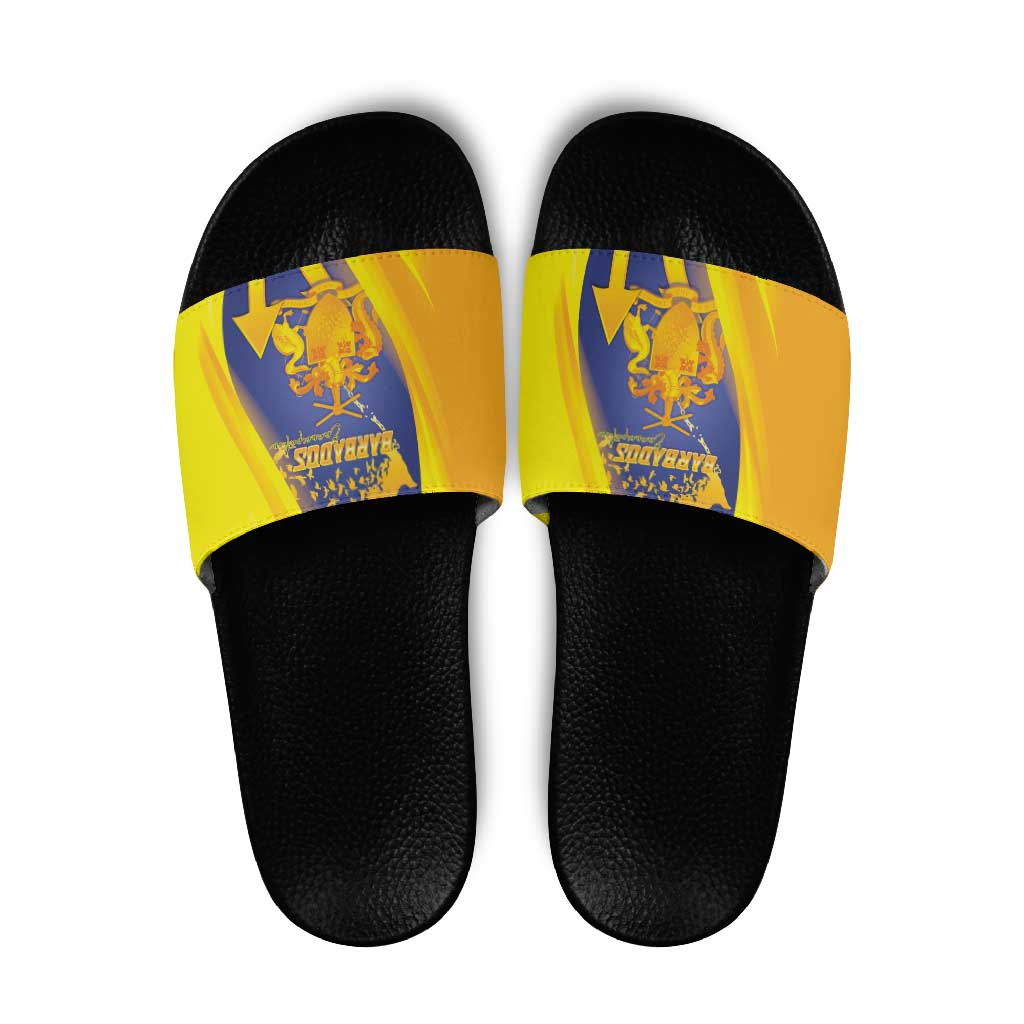 Barbados Emancipation Day Slide Sandals Freedom And Unity - Wonder Print Shop