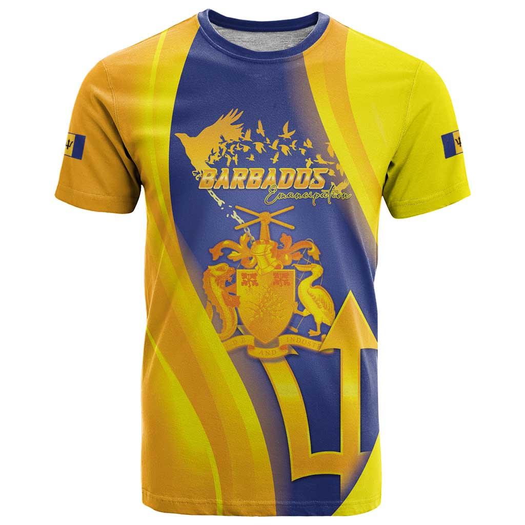 Barbados Emancipation Day T Shirt Freedom And Unity - Wonder Print Shop