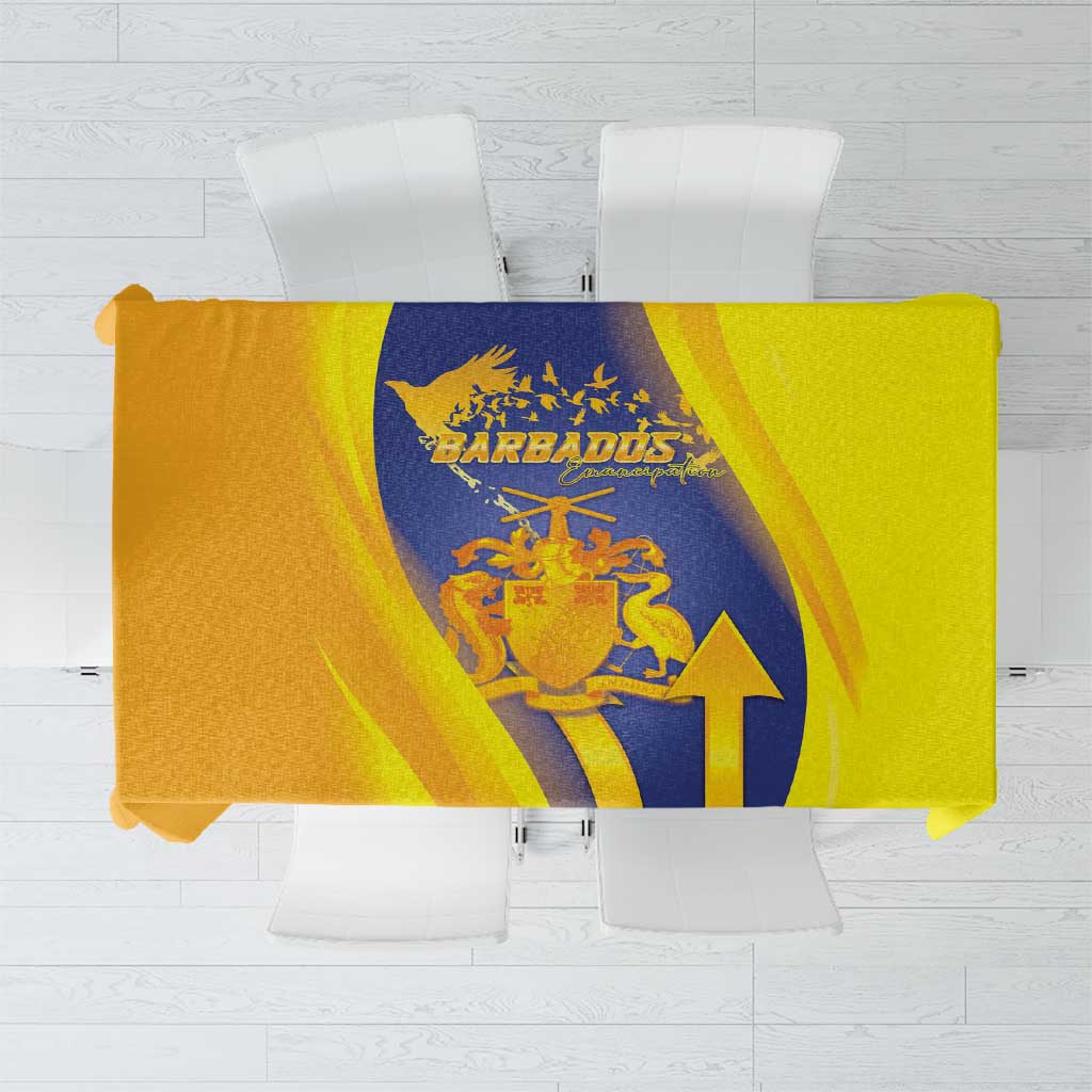 Barbados Emancipation Day Tablecloth Freedom And Unity - Wonder Print Shop