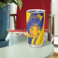 Barbados Emancipation Day Tumbler Cup Freedom And Unity - Wonder Print Shop