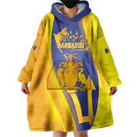 Barbados Emancipation Day Wearable Blanket Hoodie Freedom And Unity - Wonder Print Shop