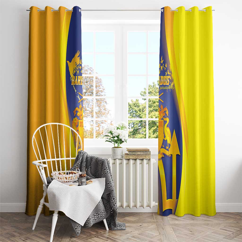 Barbados Emancipation Day Window Curtain Freedom And Unity - Wonder Print Shop