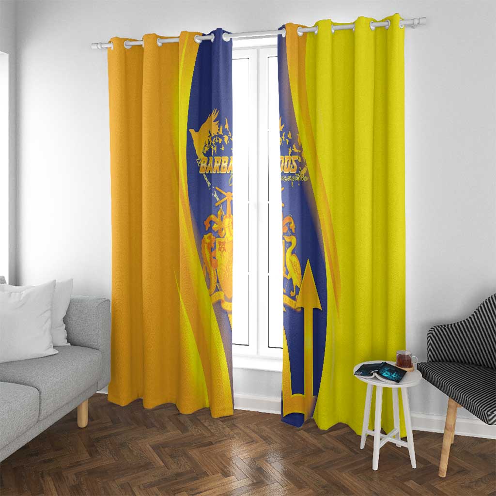 Barbados Emancipation Day Window Curtain Freedom And Unity - Wonder Print Shop