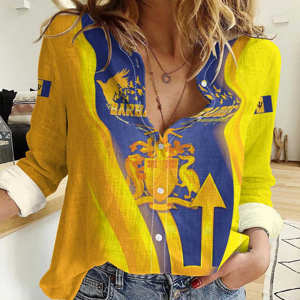 Barbados Emancipation Day Women Casual Shirt Freedom And Unity - Wonder Print Shop