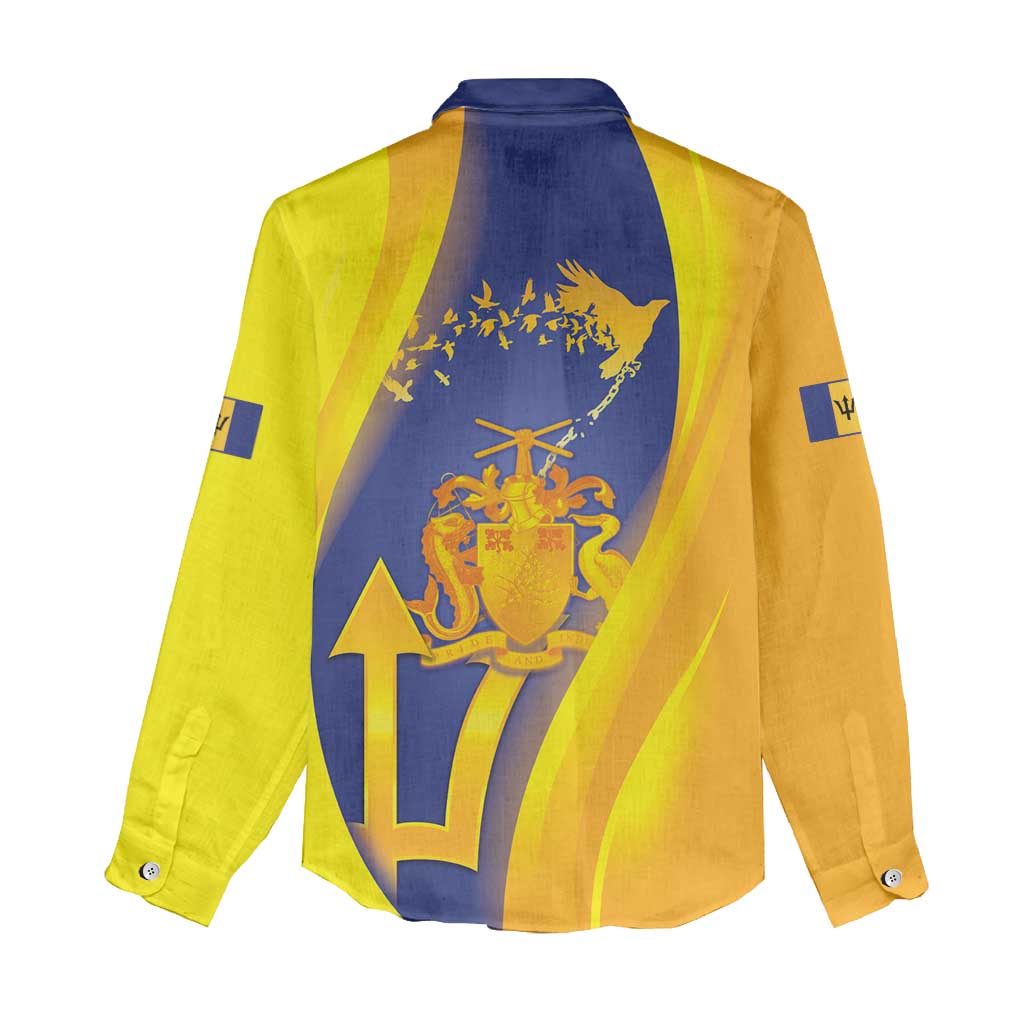 Barbados Emancipation Day Women Casual Shirt Freedom And Unity - Wonder Print Shop