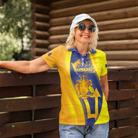 Barbados Emancipation Day Women Polo Shirt Freedom And Unity - Wonder Print Shop