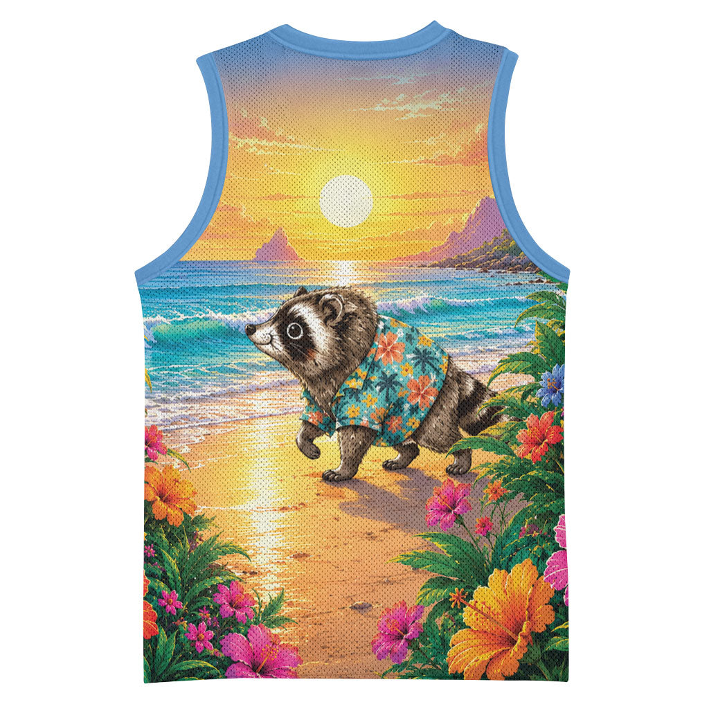 Hot Jimothy Summer Basketball Jersey Funny Seattle Raccoon