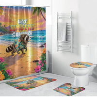 Hot Jimothy Summer Bathroom Set Funny Seattle Raccoon