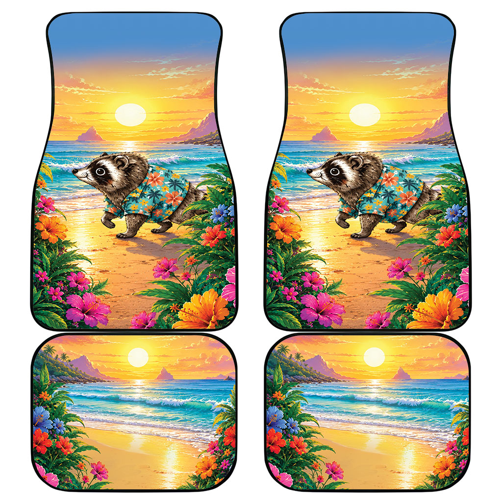 Hot Jimothy Summer Car Mats Funny Seattle Raccoon