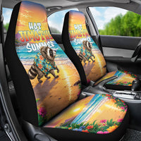 Hot Jimothy Summer Car Seat Cover Funny Seattle Raccoon