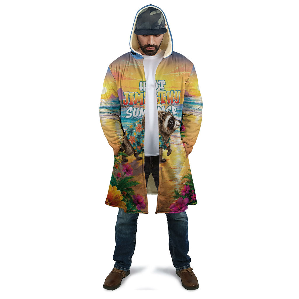 Hot Jimothy Summer Cloak Funny Seattle Raccoon