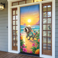 Hot Jimothy Summer Door Cover Funny Seattle Raccoon