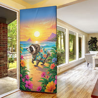 Hot Jimothy Summer Door Cover Funny Seattle Raccoon