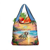 Hot Jimothy Summer Grocery Bag Funny Seattle Raccoon