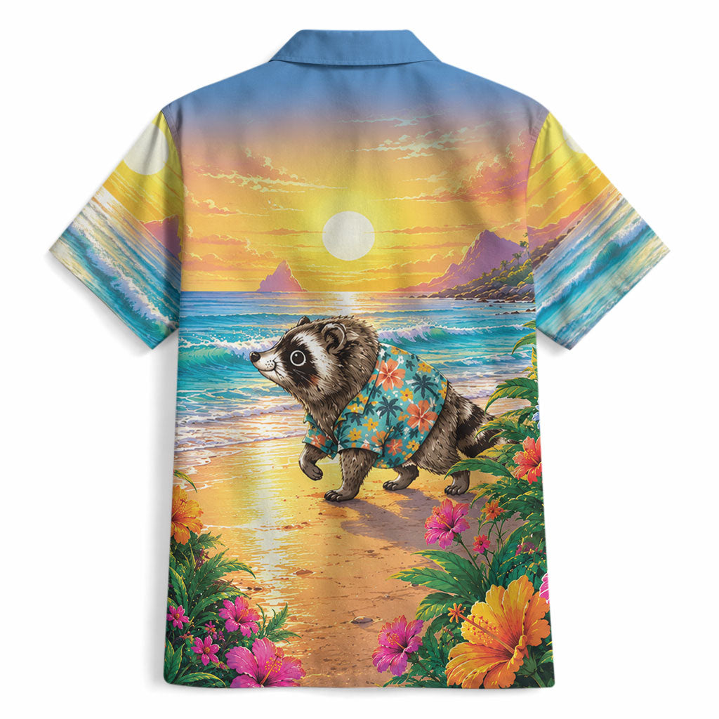 Hot Jimothy Summer Hawaiian Shirt Funny Seattle Raccoon