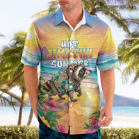 Hot Jimothy Summer Hawaiian Shirt Funny Seattle Raccoon