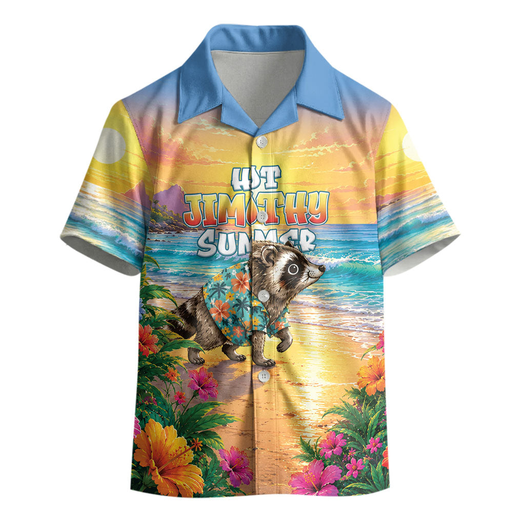 Hot Jimothy Summer Kid Hawaiian Shirt Funny Seattle Raccoon