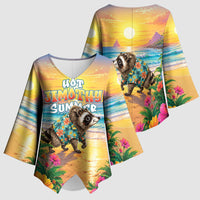 Hot Jimothy Summer Kimono Sleeve Blouse Funny Seattle Raccoon