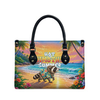 Hot Jimothy Summer Leather Bag Funny Seattle Raccoon