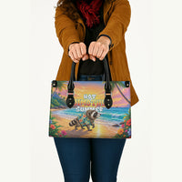 Hot Jimothy Summer Leather Bag Funny Seattle Raccoon
