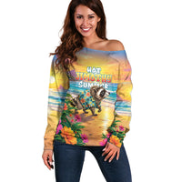 Hot Jimothy Summer Off Shoulder Sweater Funny Seattle Raccoon