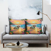 Hot Jimothy Summer Pillow Cover Funny Seattle Raccoon