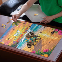 Hot Jimothy Summer Puzzle Funny Seattle Raccoon