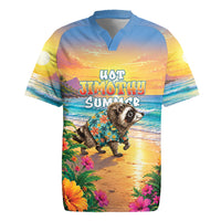 Hot Jimothy Summer Rugby Jersey Funny Seattle Raccoon