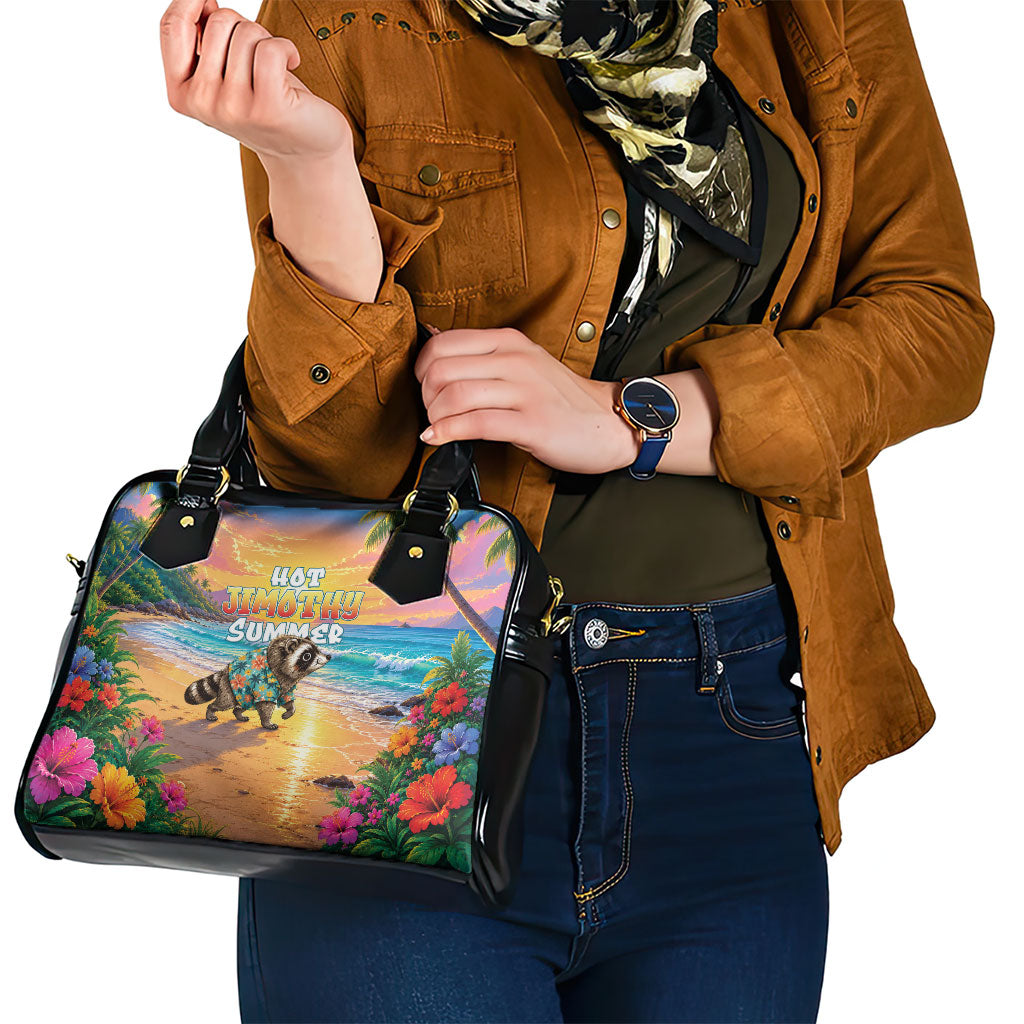 Hot Jimothy Summer Shoulder Handbag Funny Seattle Raccoon