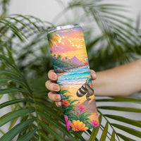 Hot Jimothy Summer Skinny Tumbler Funny Seattle Raccoon