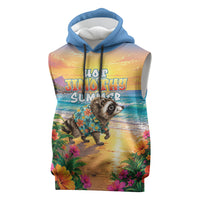 Hot Jimothy Summer Sleeveless Hoodie Funny Seattle Raccoon