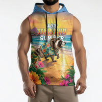 Hot Jimothy Summer Sleeveless Hoodie Funny Seattle Raccoon