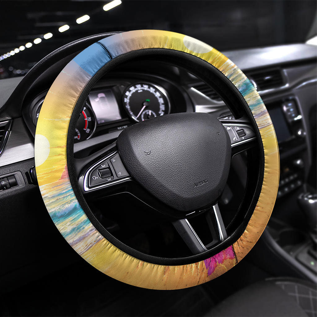 Hot Jimothy Summer Steering Wheel Cover Funny Seattle Raccoon