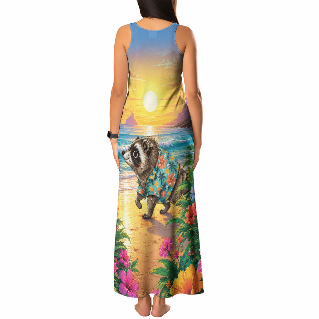 Hot Jimothy Summer Tank Maxi Dress Funny Seattle Raccoon