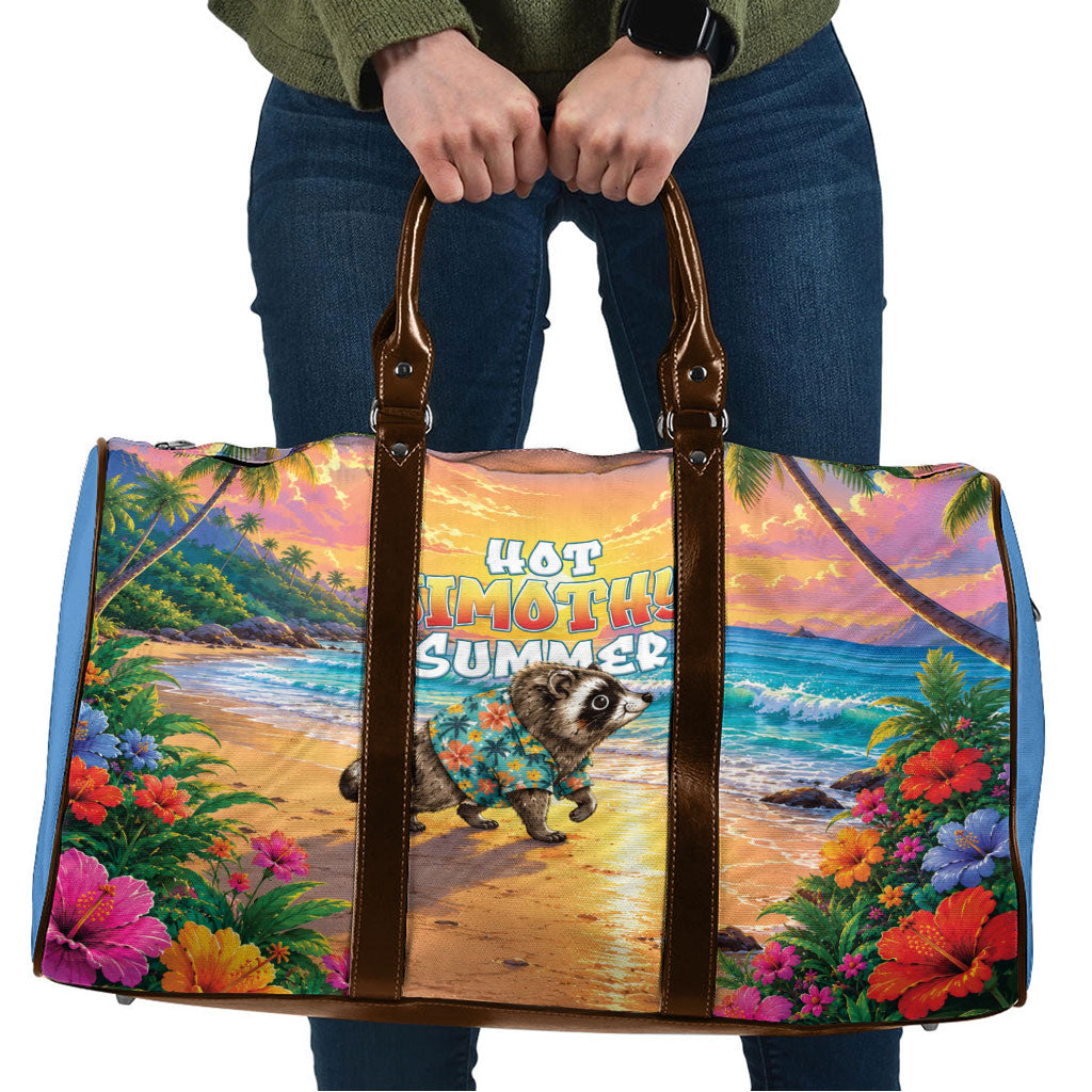 Hot Jimothy Summer Travel Bag Funny Seattle Raccoon