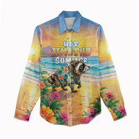Hot Jimothy Summer Women Casual Shirt Funny Seattle Raccoon