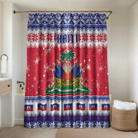 Haiti Christmas Bathroom Set Coat Of Arms Jwaye Nwel - Wonder Print Shop