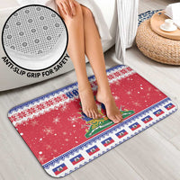 Haiti Christmas Bathroom Set Coat Of Arms Jwaye Nwel - Wonder Print Shop