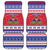 Haiti Christmas Car Mats Coat Of Arms Jwaye Nwel - Wonder Print Shop
