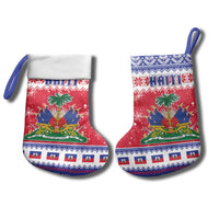 Haiti Christmas Stocking Coat Of Arms Jwaye Nwel - Wonder Print Shop
