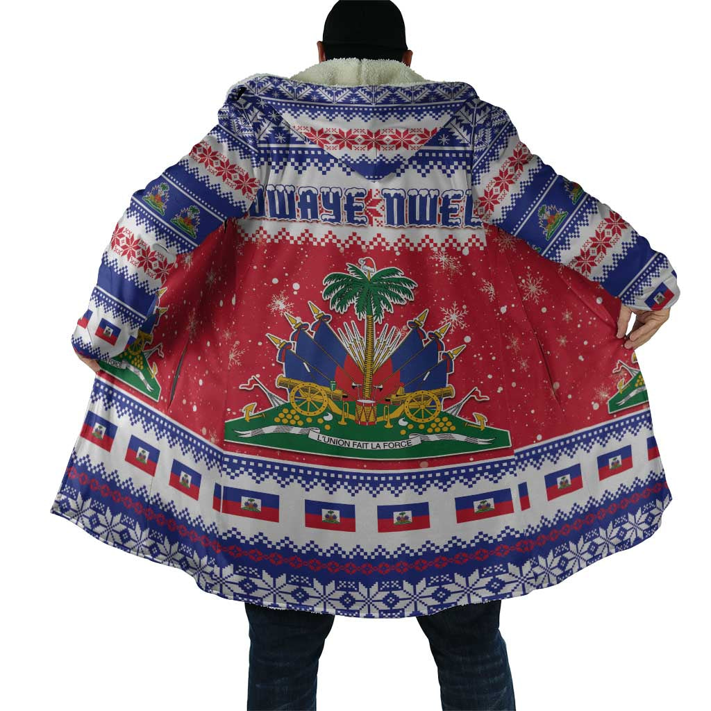 Haiti Christmas Cloak Coat Of Arms Jwaye Nwel - Wonder Print Shop