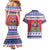 Haiti Christmas Couples Matching Mermaid Dress and Hawaiian Shirt Coat Of Arms Jwaye Nwel - Wonder Print Shop