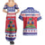 Haiti Christmas Couples Matching Summer Maxi Dress and Hawaiian Shirt Coat Of Arms Jwaye Nwel - Wonder Print Shop