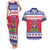 Haiti Christmas Couples Matching Tank Maxi Dress and Hawaiian Shirt Coat Of Arms Jwaye Nwel - Wonder Print Shop