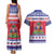 Haiti Christmas Couples Matching Tank Maxi Dress and Hawaiian Shirt Coat Of Arms Jwaye Nwel - Wonder Print Shop