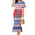Haiti Christmas Family Matching Mermaid Dress and Hawaiian Shirt Coat Of Arms Jwaye Nwel - Wonder Print Shop