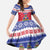 Haiti Christmas Family Matching Off Shoulder Maxi Dress and Hawaiian Shirt Coat Of Arms Jwaye Nwel - Wonder Print Shop