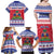 Haiti Christmas Family Matching Off Shoulder Maxi Dress and Hawaiian Shirt Coat Of Arms Jwaye Nwel - Wonder Print Shop