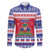 Haiti Christmas Family Matching Off Shoulder Maxi Dress and Hawaiian Shirt Coat Of Arms Jwaye Nwel - Wonder Print Shop