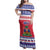 Haiti Christmas Family Matching Off Shoulder Maxi Dress and Hawaiian Shirt Coat Of Arms Jwaye Nwel - Wonder Print Shop